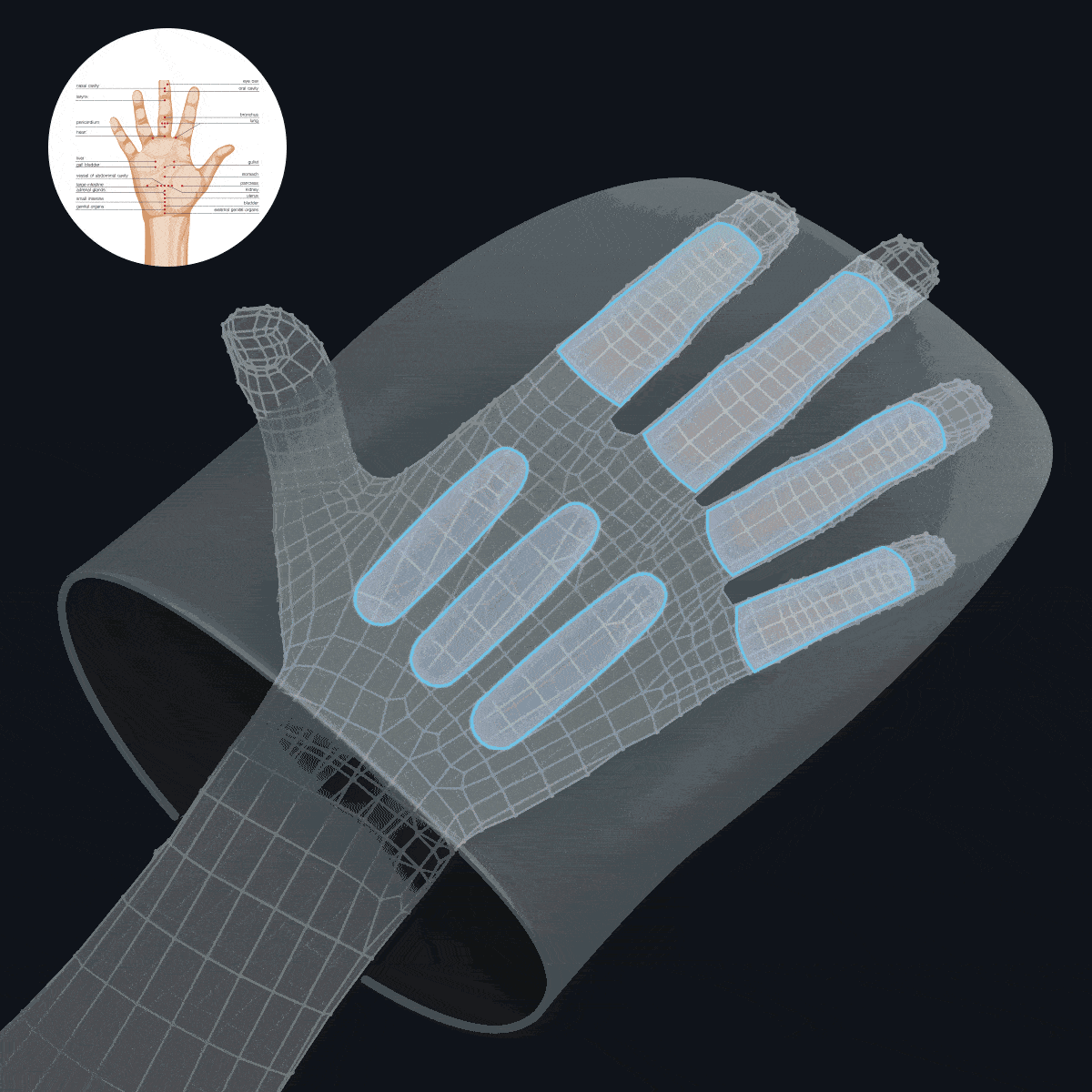 Compression Heat Hand Massager